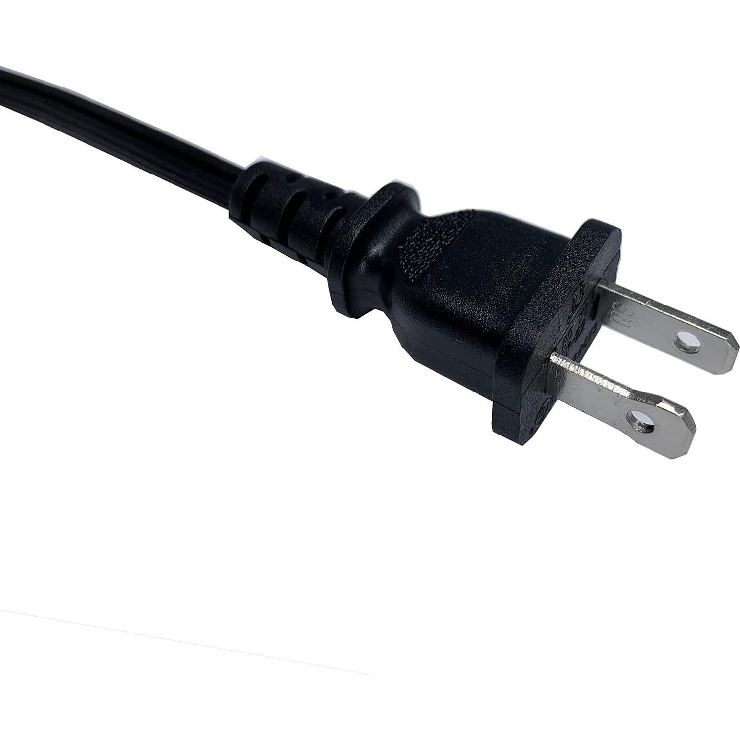 Cable de lámpara con interruptor 1.83m LPins negro 18 AWG