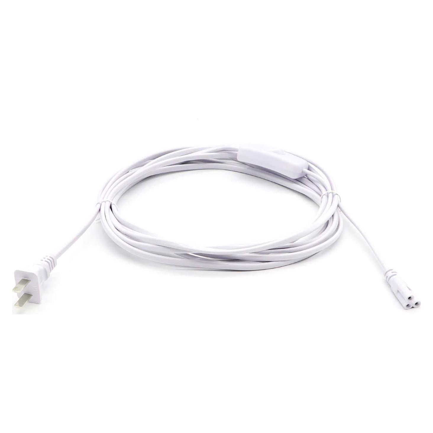 Cable de Extensión para Tubo LED T5 T8 5m Probelie con Interruptor