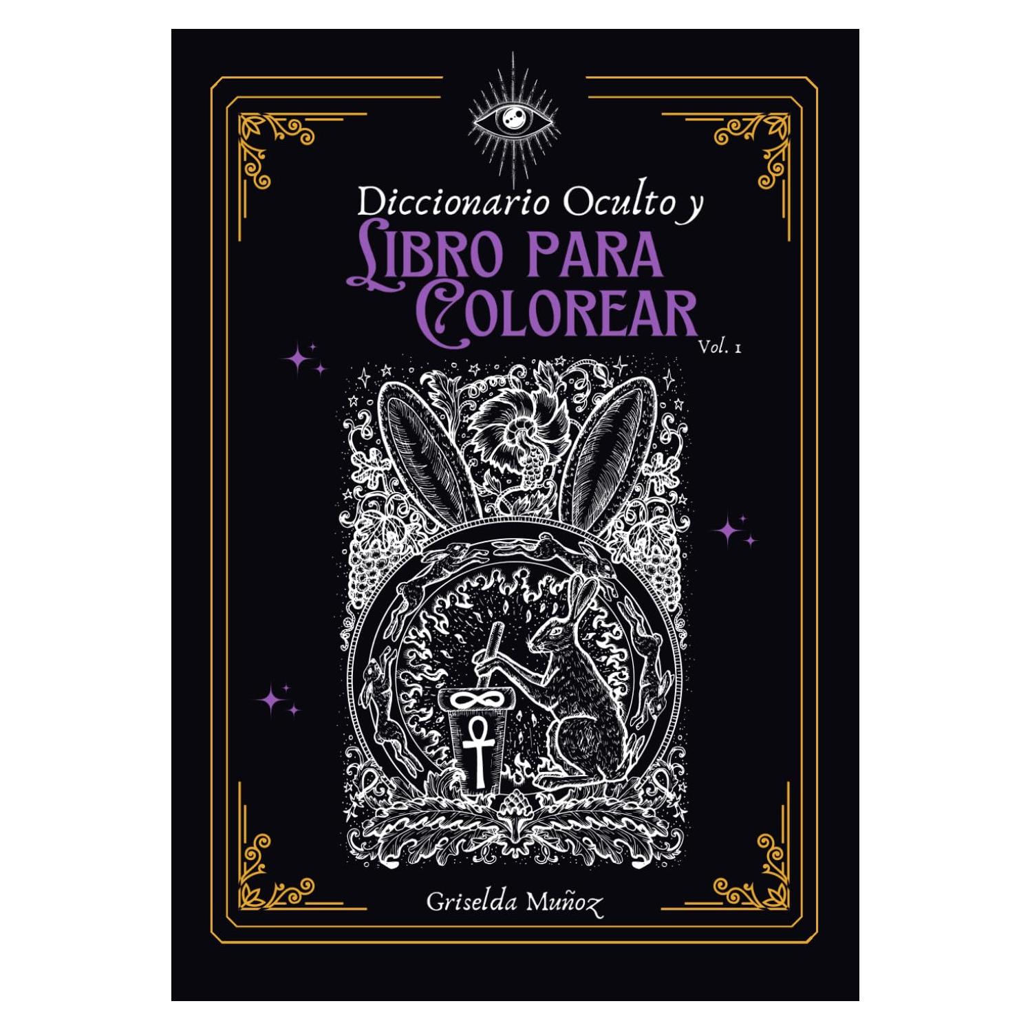 Diccionario Oculto y Libro Para Colorear: Vol. I (Spanish Edition)