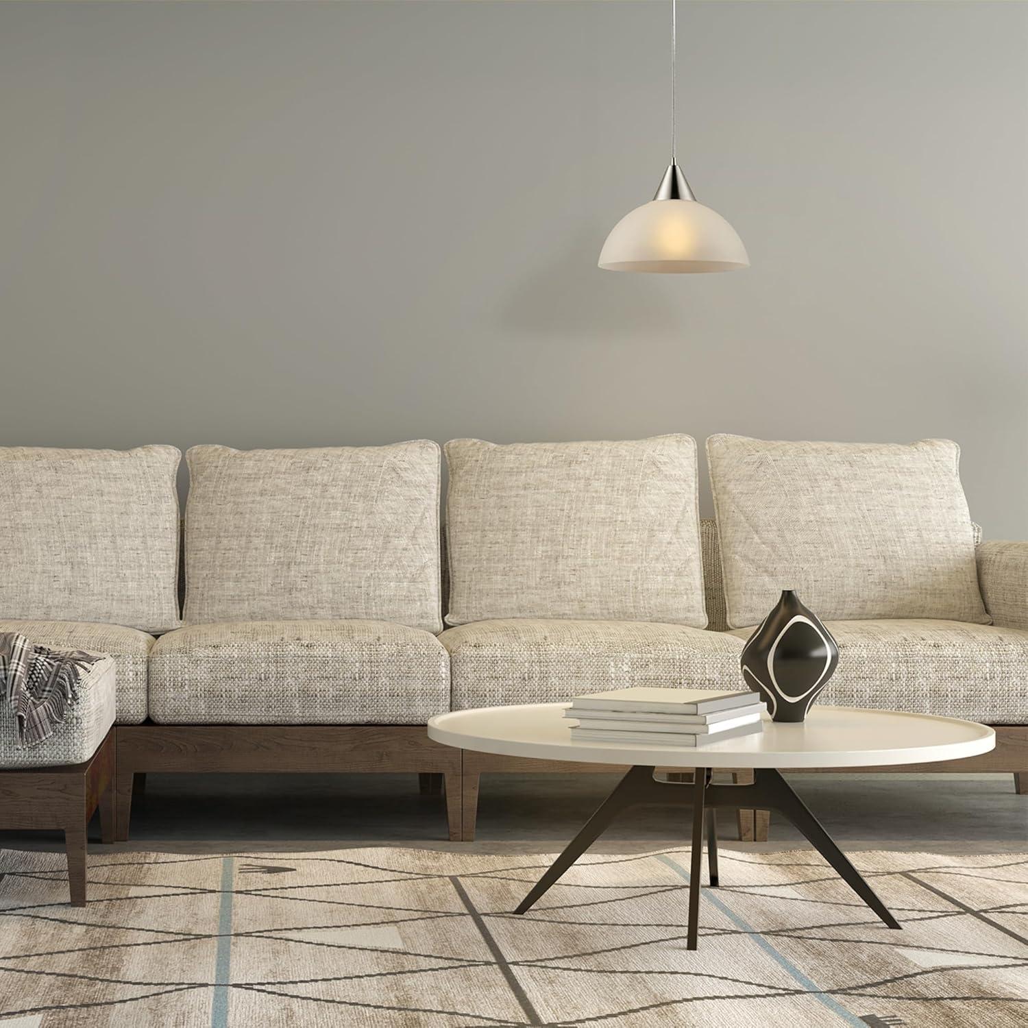 Colgante Plug-In GLOBE 64413 Acero Cepillado 1 Luz 4.57m