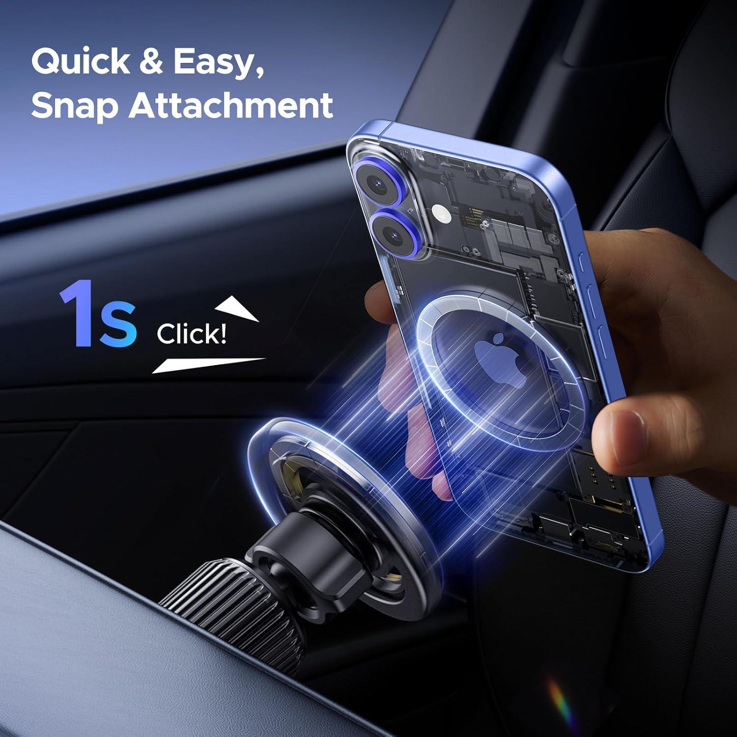 Soporte para Teléfono UGREEN Magsafe Ventilación Negro