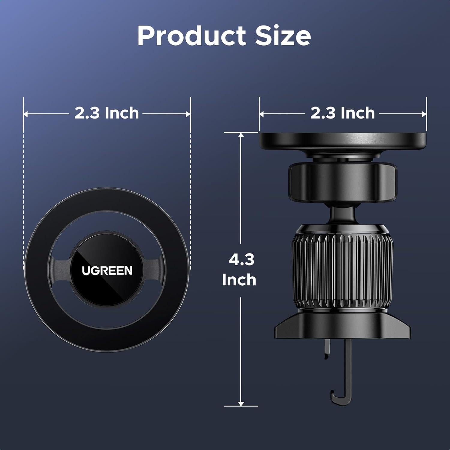 Soporte para Teléfono UGREEN Magsafe Ventilación Negro