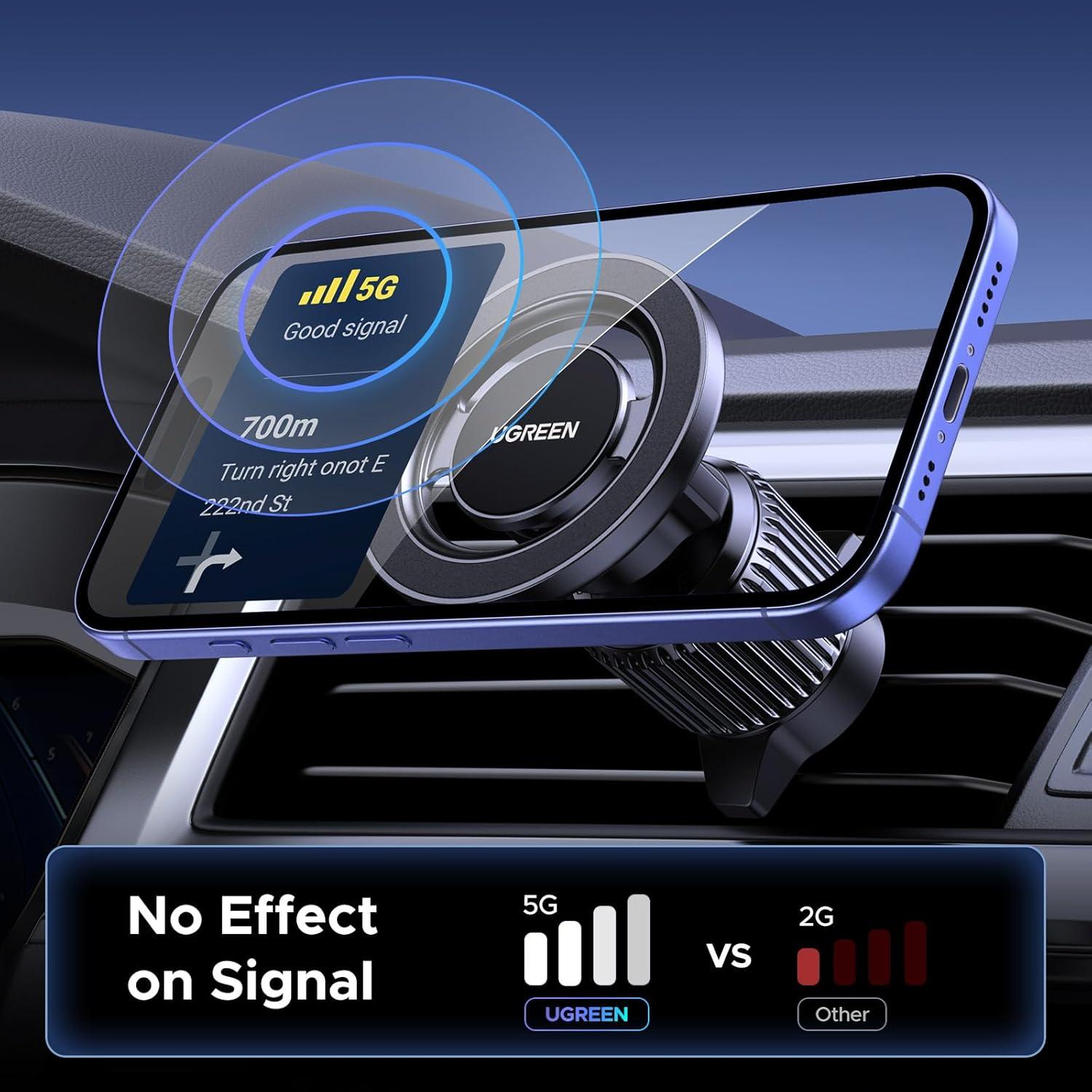 Soporte para Teléfono UGREEN Magsafe Ventilación Negro