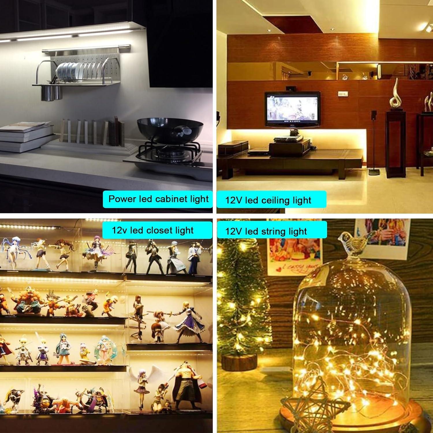 Adaptador de Alimentación DC 12V ShenBY 12W con Interruptor