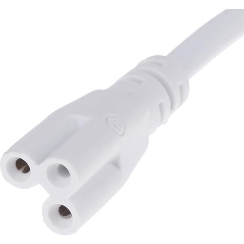 Cable de Extensión de Alimentación para Tubo LED T5 T8 1.8m - Paquete de 2