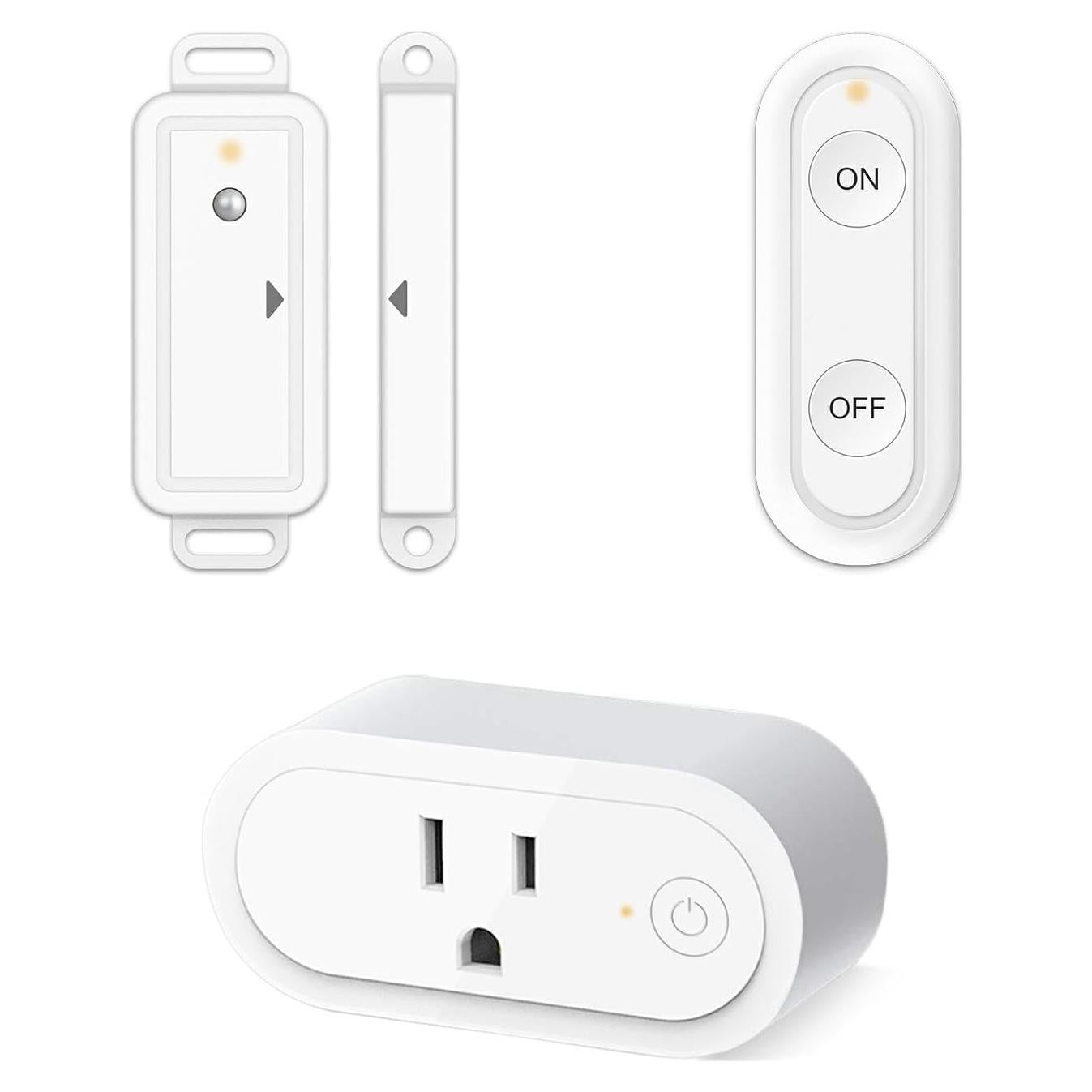 Interruptor Remoto Inalámbrico Didikit 15A 1800W Blanco