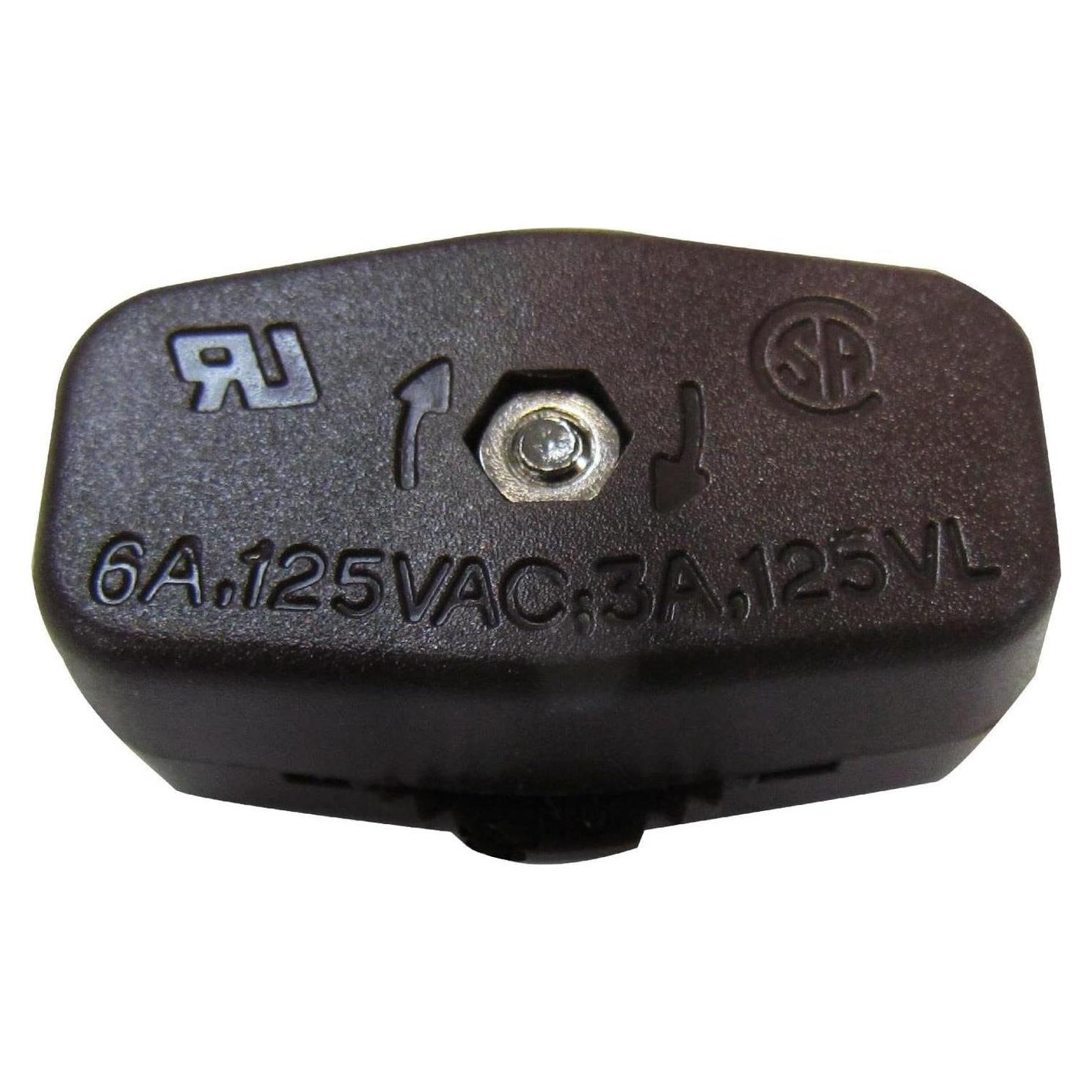 Interruptor de paso On/Off Westinghouse 7050600 Marrón 3A