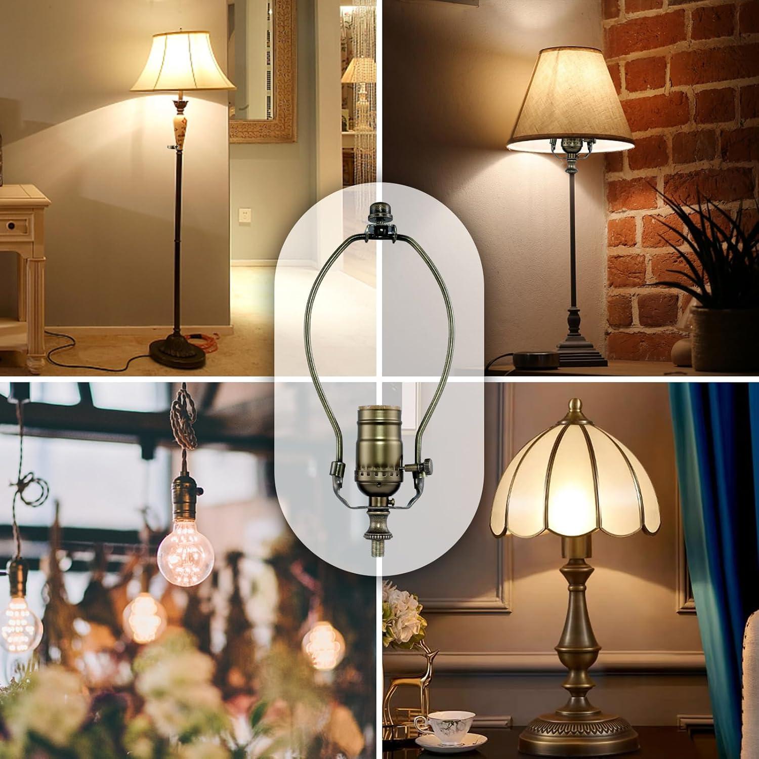 Kit de Rewire para Lámpara Emnooti - Latón Antiguo, 12 pies