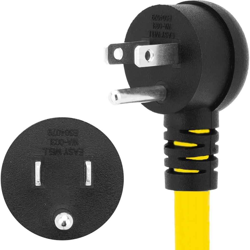 Cable de Extensión Impermeable DEALTUS 0.45m 12AWG con Interruptor