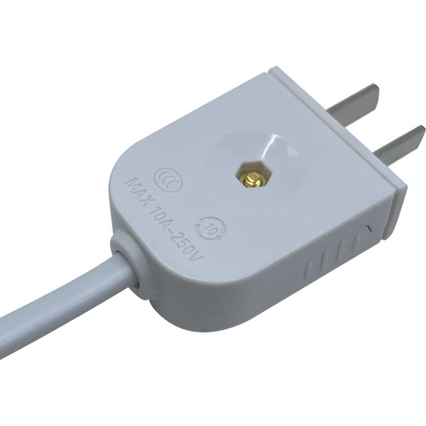 Portalámparas exterior E26/E27 con cable 3m y 2 interruptores