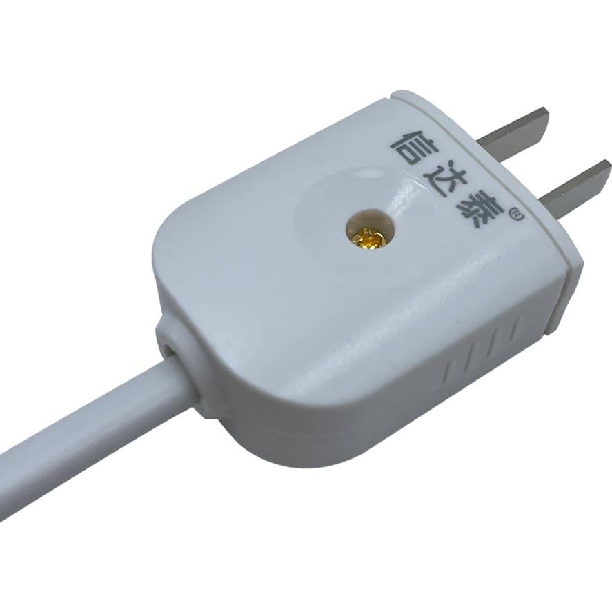 Portalámparas exterior E26/E27 con cable 3m y 2 interruptores