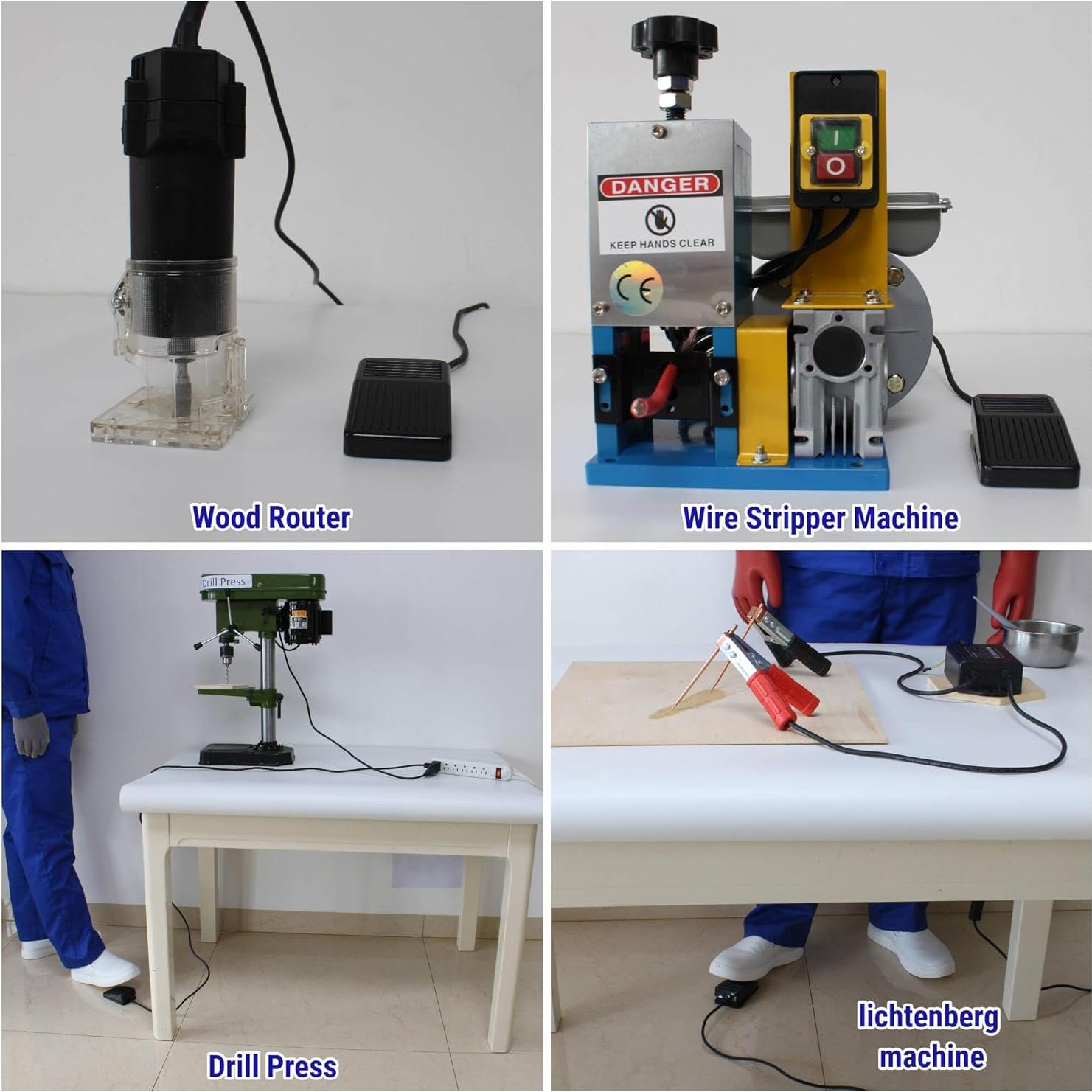 Pedal de Interruptor de Pie Coolneon CFS-01 3m 15A