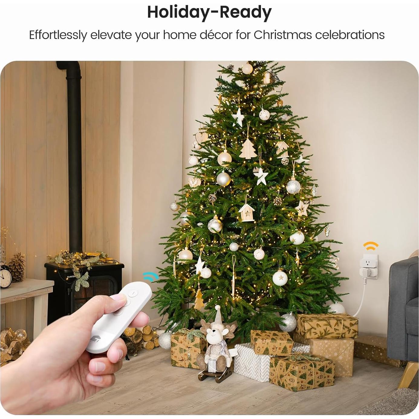 Enchufes Control Remoto TREATLIFE 3 Pack 15A 1800W