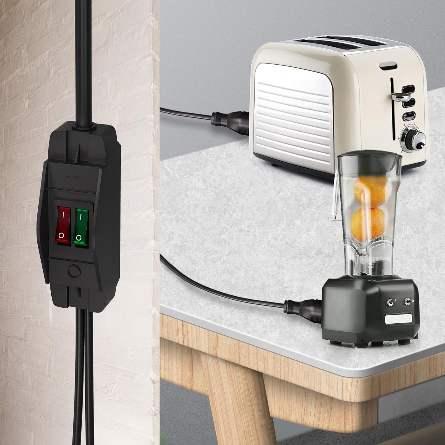 Cable de Extensión STARELO 0.49m con Interruptor ON/OFF 14AWG