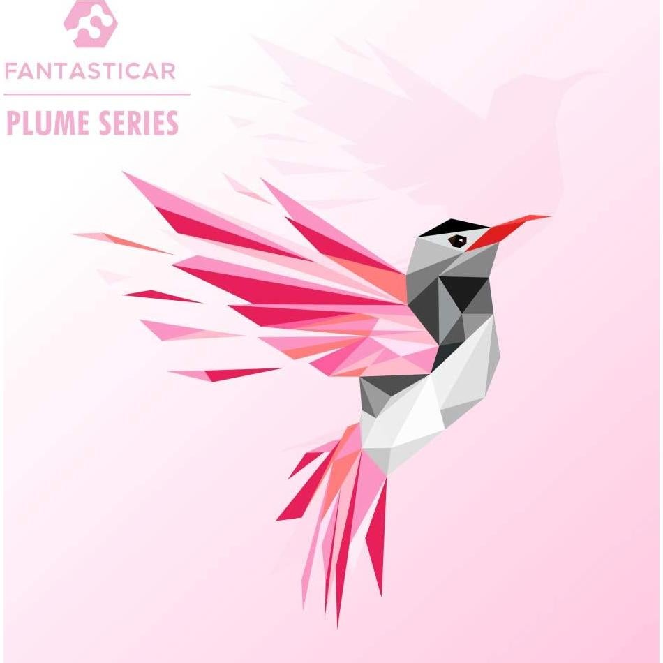 Cuchillo Utilitario Plegable FantastiCAR Rosa 16.5 cm con 5 Cuchillas