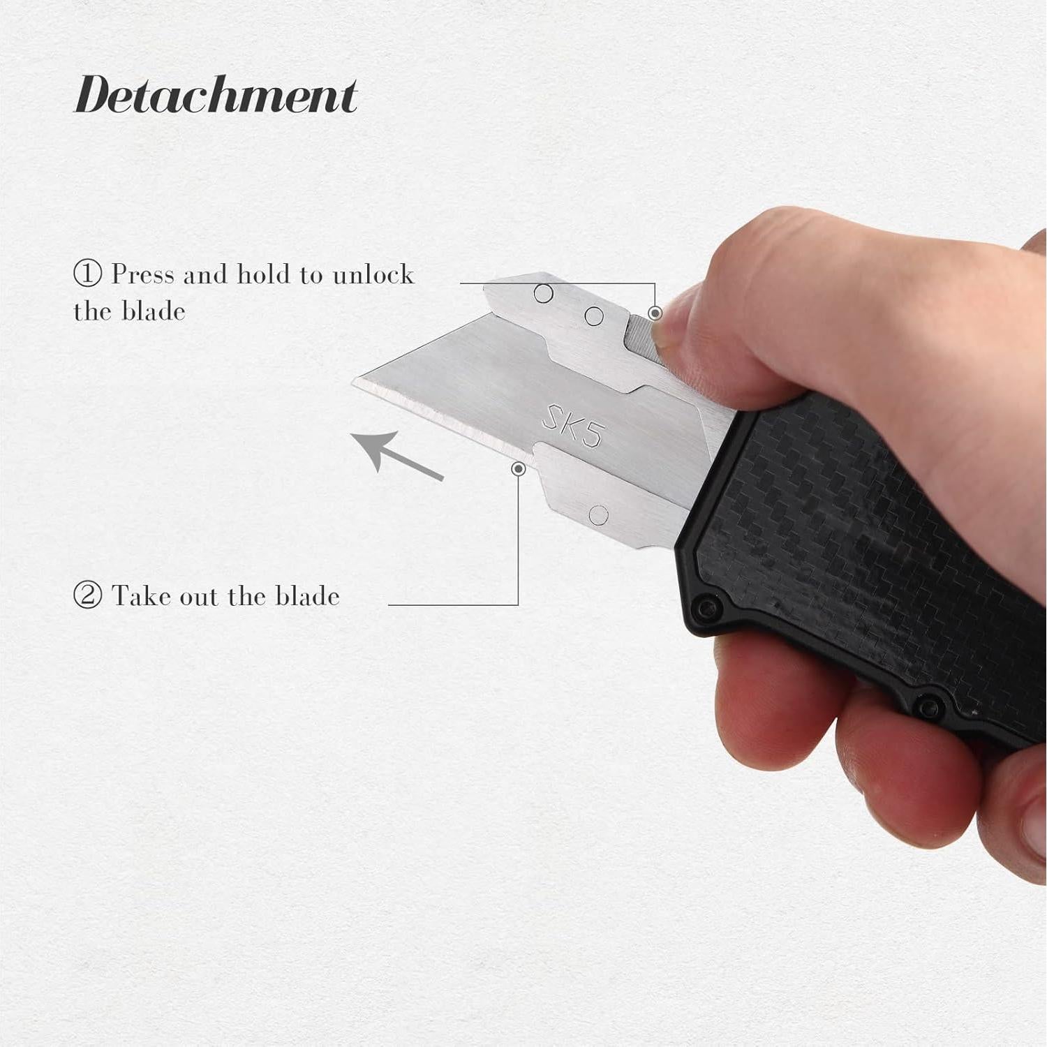 Cuchillo Utility Tops Home con 5 Cuchillas SK5, Aluminio