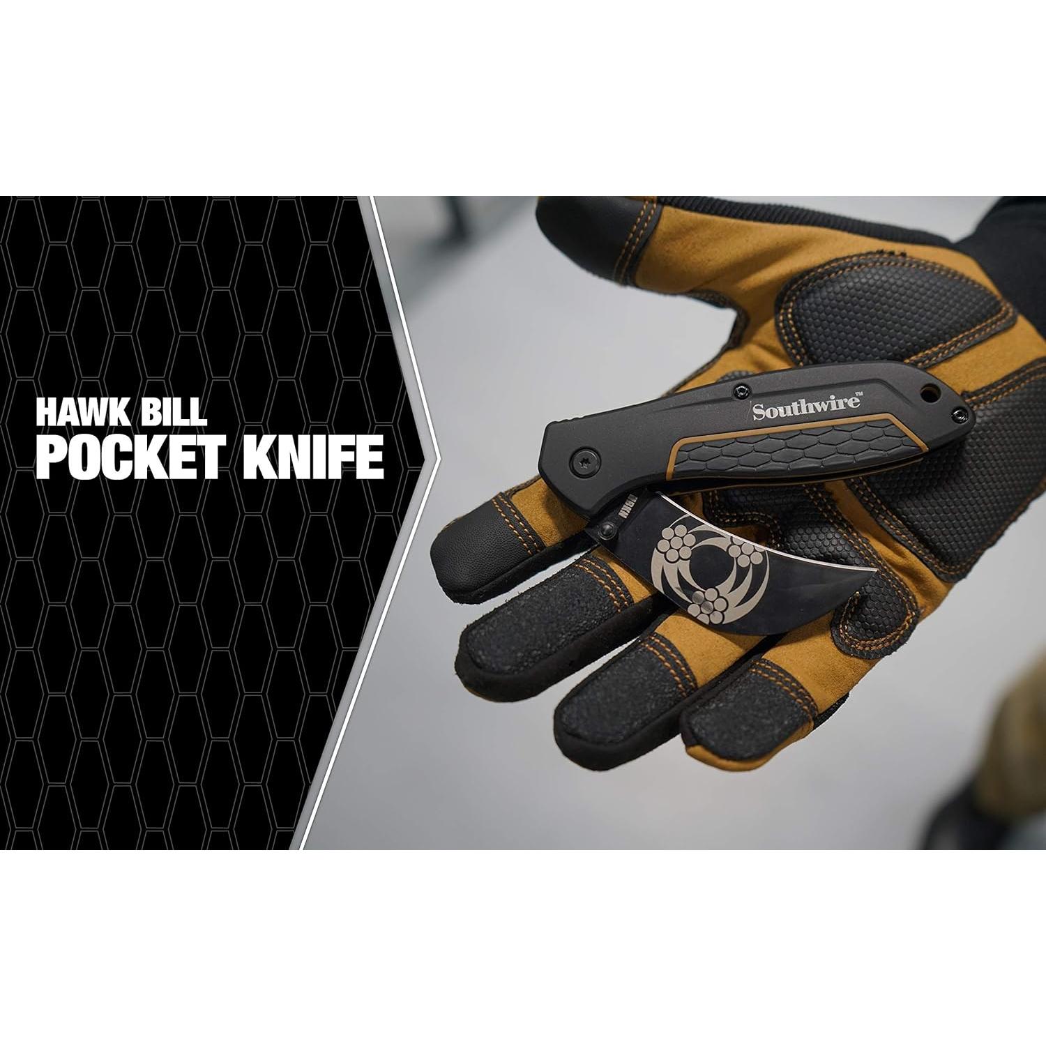 Cuchillo de Bolsillo Hawk Bill Southwire 6.6 cm Acero Inoxidable