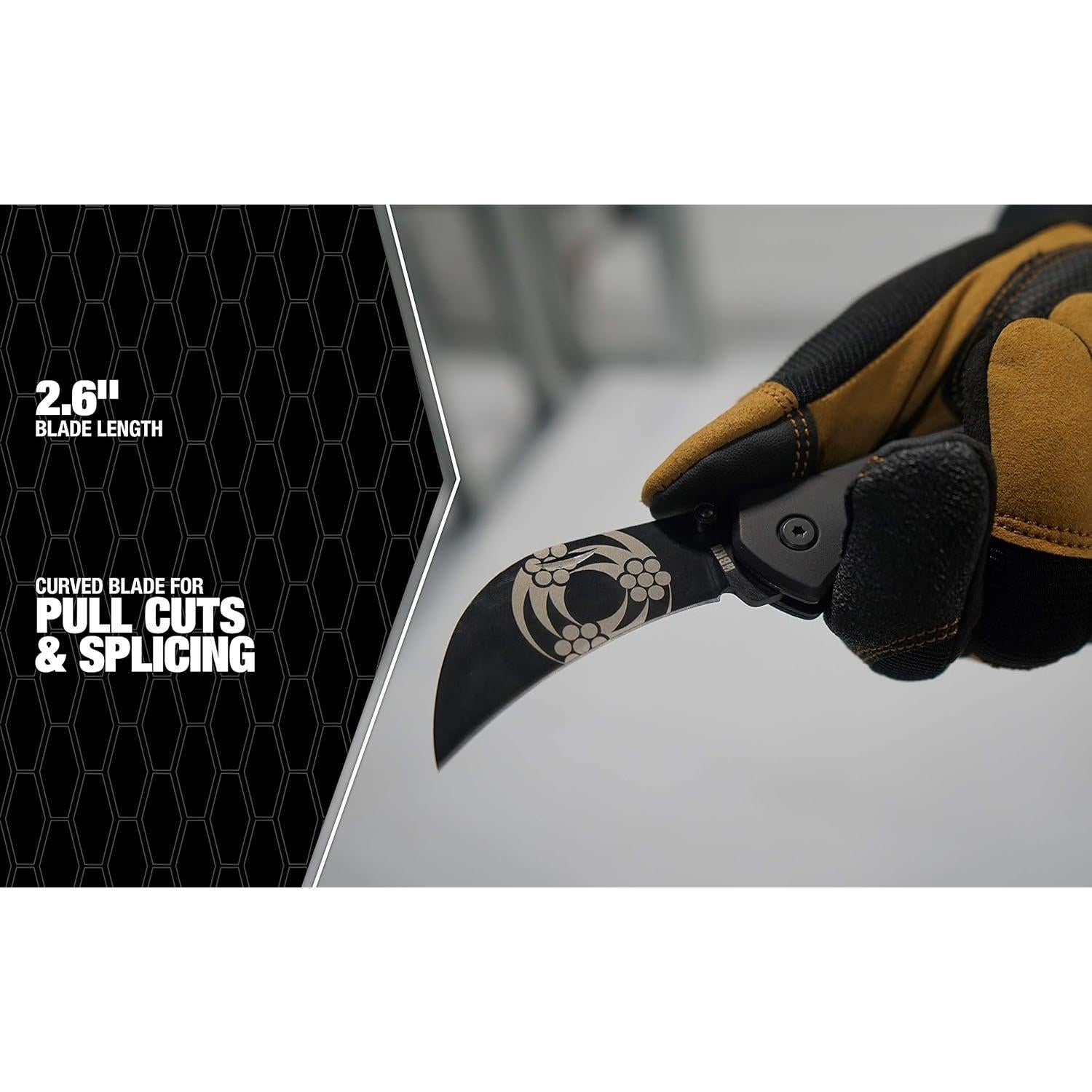 Cuchillo de Bolsillo Hawk Bill Southwire 6.6 cm Acero Inoxidable
