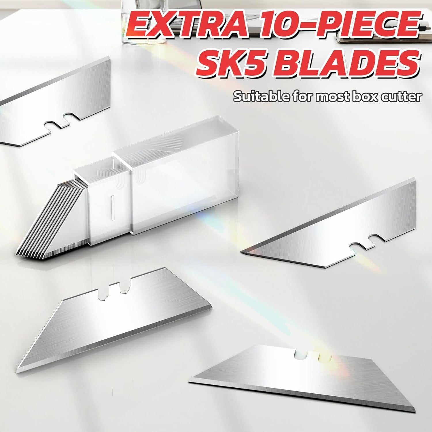 Cuchillos Utilitarios Plegables DIYSELF - 4 Paquete Multicolor