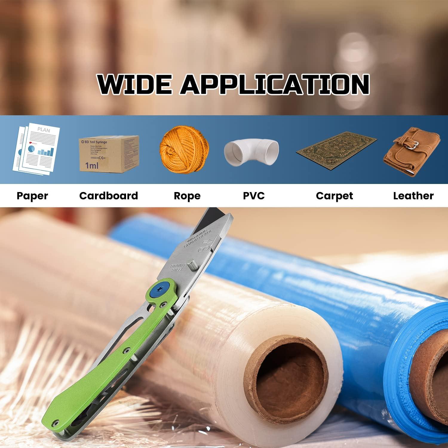 Juego de 6 Cuchillos Utilitarios Plegables Lichamp EDC