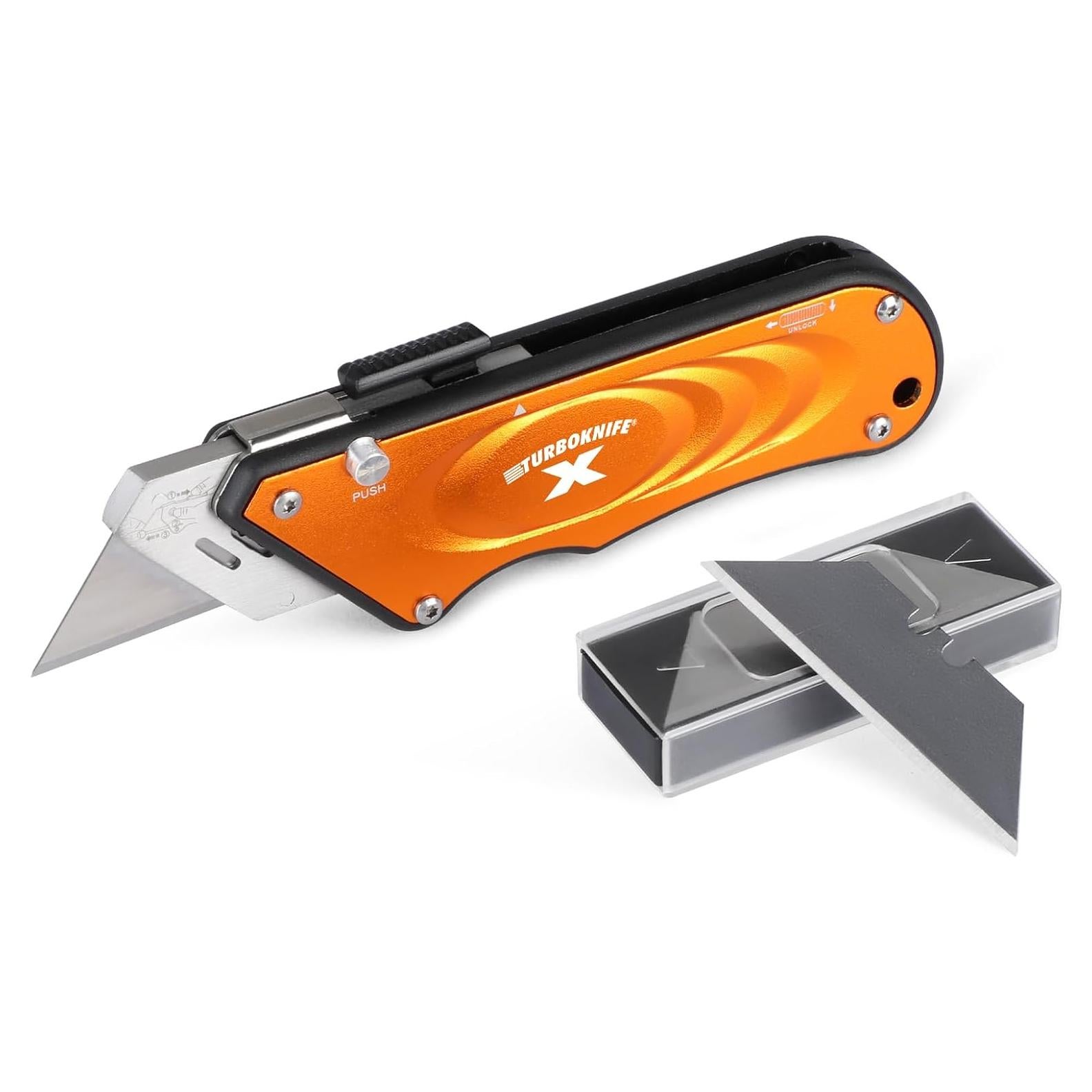 Cuchillo Utility Olympia Tools Turboknife X 33-133 Amarillo