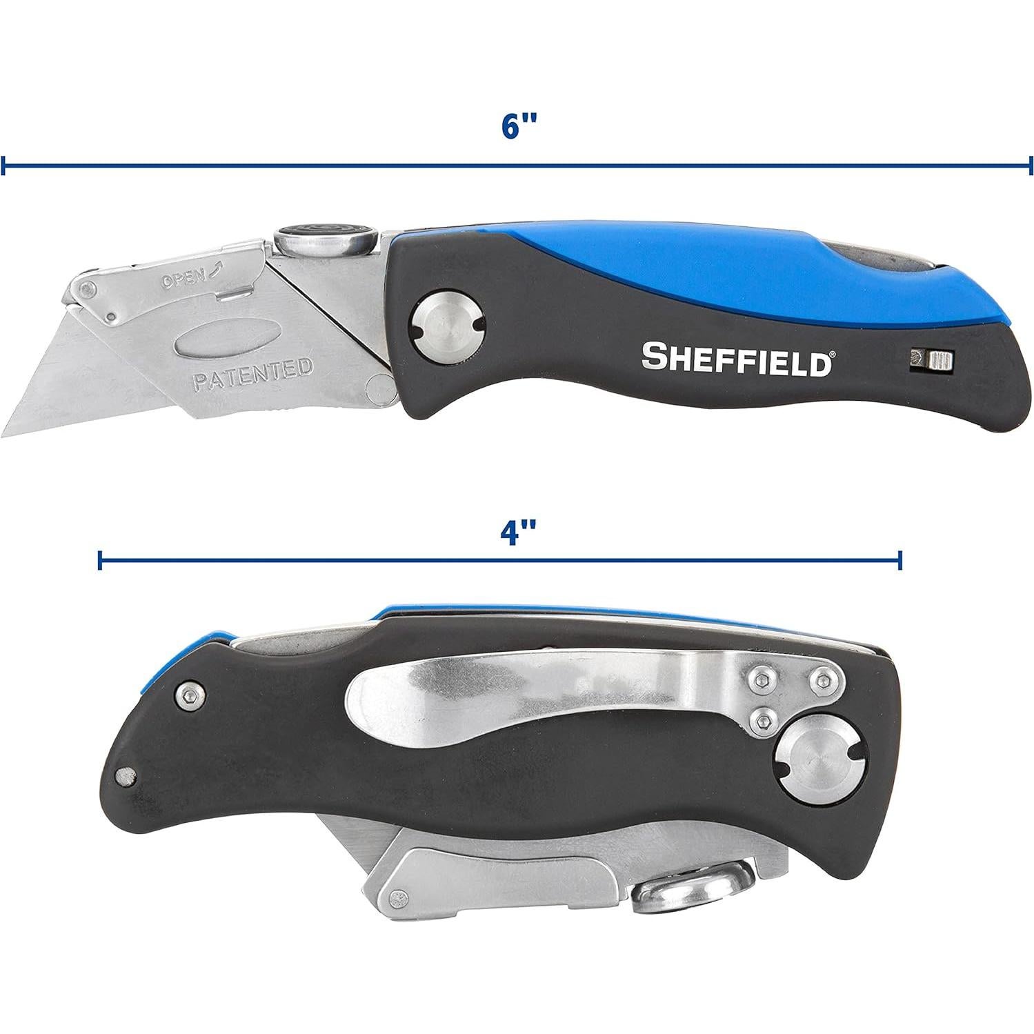 Cuchillo Utility Sheffield 12119 con Cambio Rápido y Mango Ligero