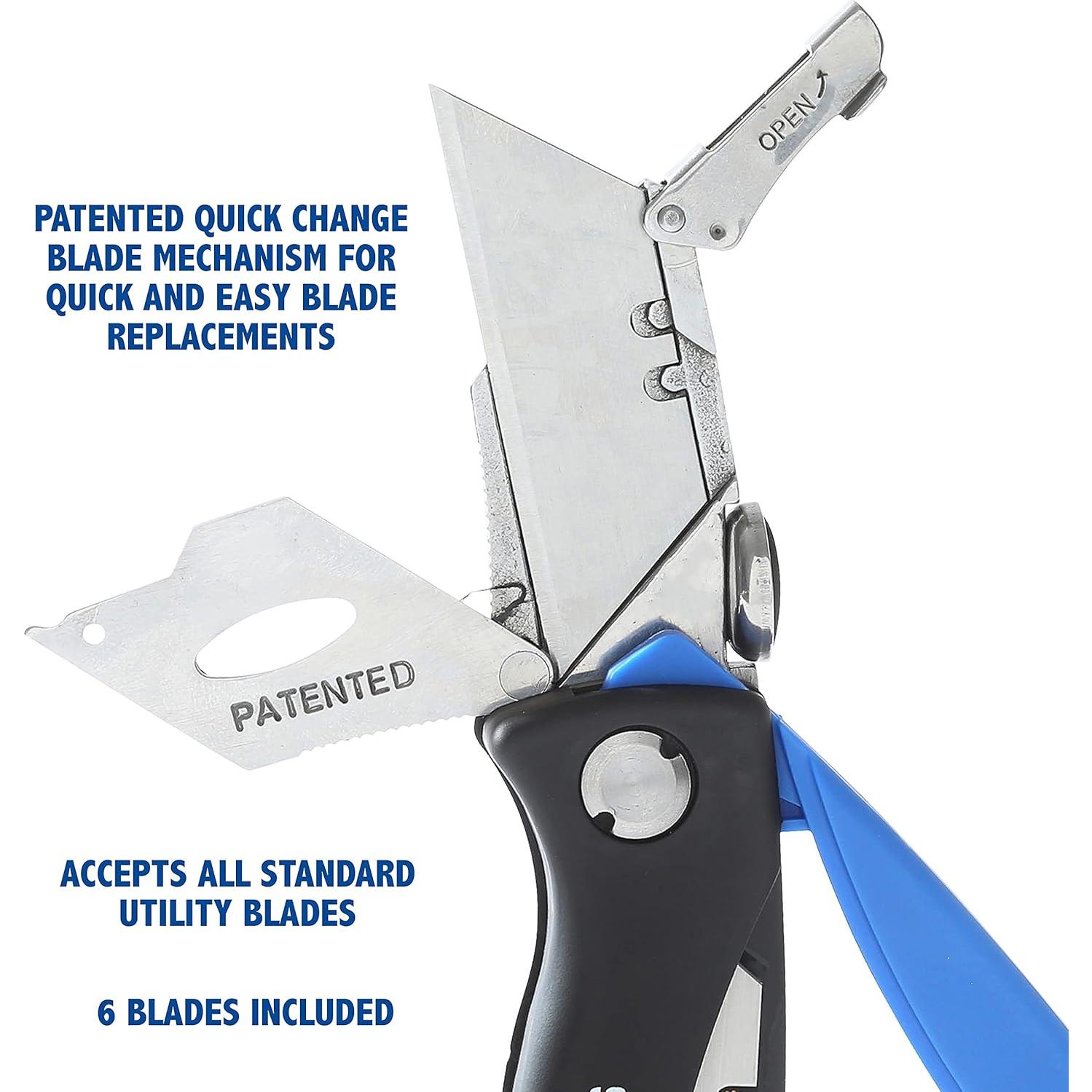 Cuchillo Utility Sheffield 12119 con Cambio Rápido y Mango Ligero