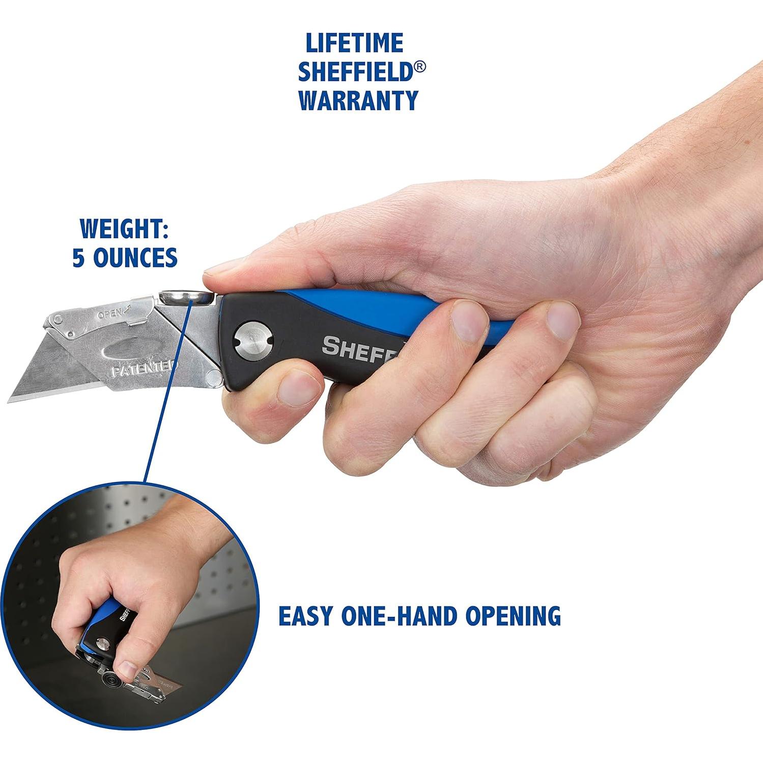 Cuchillo Utility Sheffield 12119 con Cambio Rápido y Mango Ligero