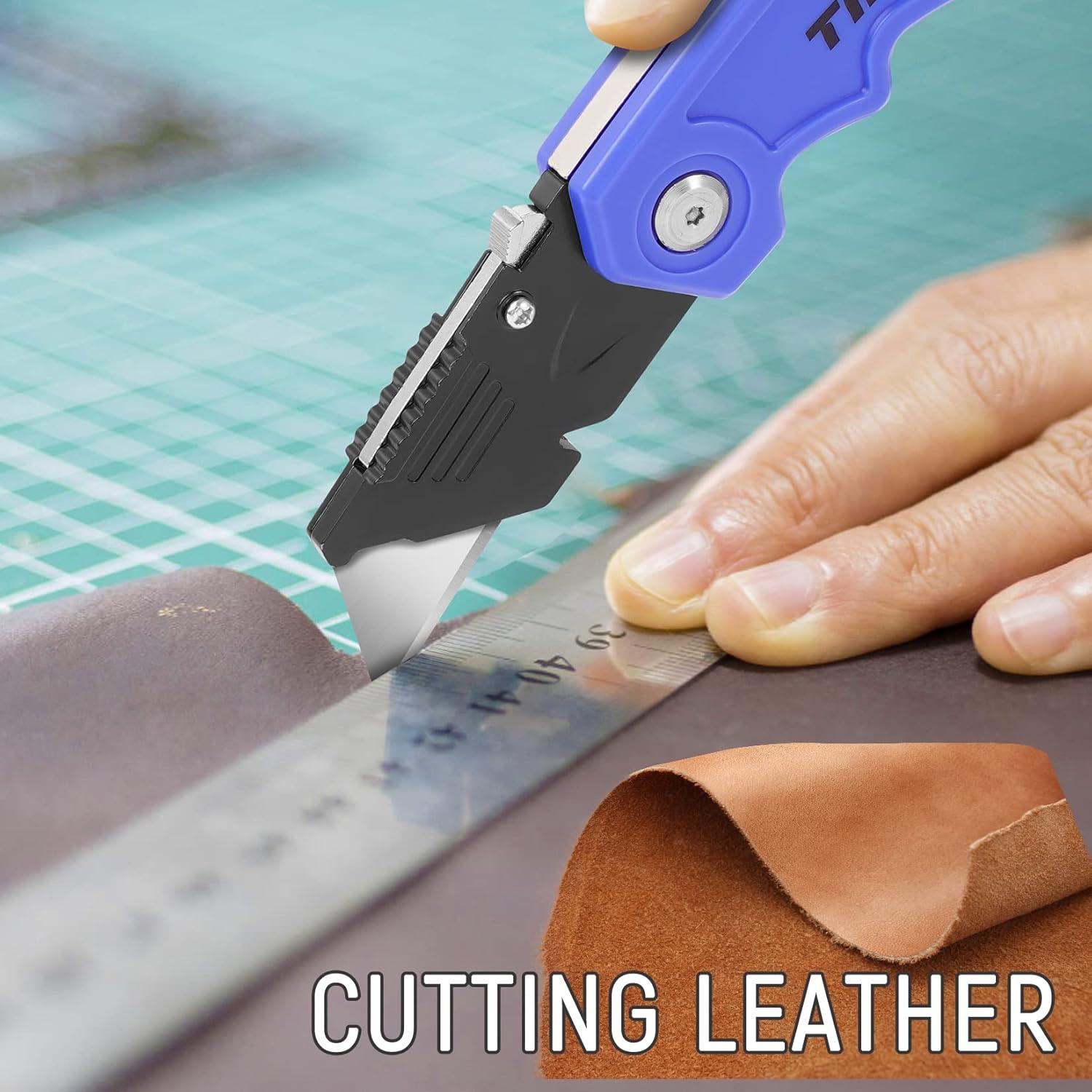 Cortador de Cajas Plegable TIFICAL 4 Colores con 10 Cuchillas