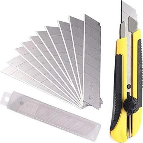 Cuchillo Utility Scimaker 25mm con 10 Hojas SK5 Reemplazables