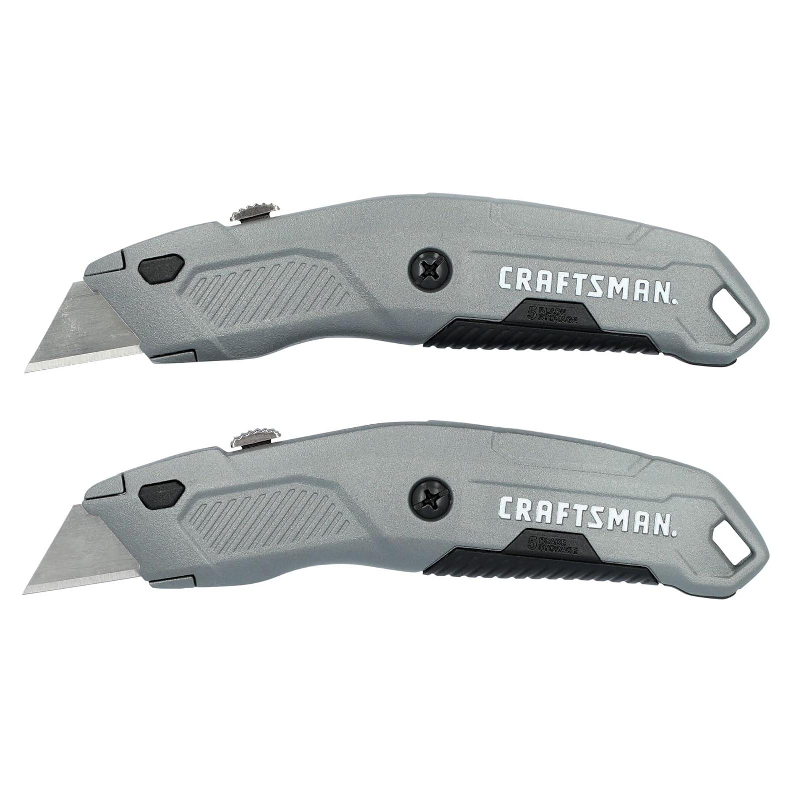 Cuchillo Utility CRAFTSMAN Cambio Rápido 2Pk 22.6cm