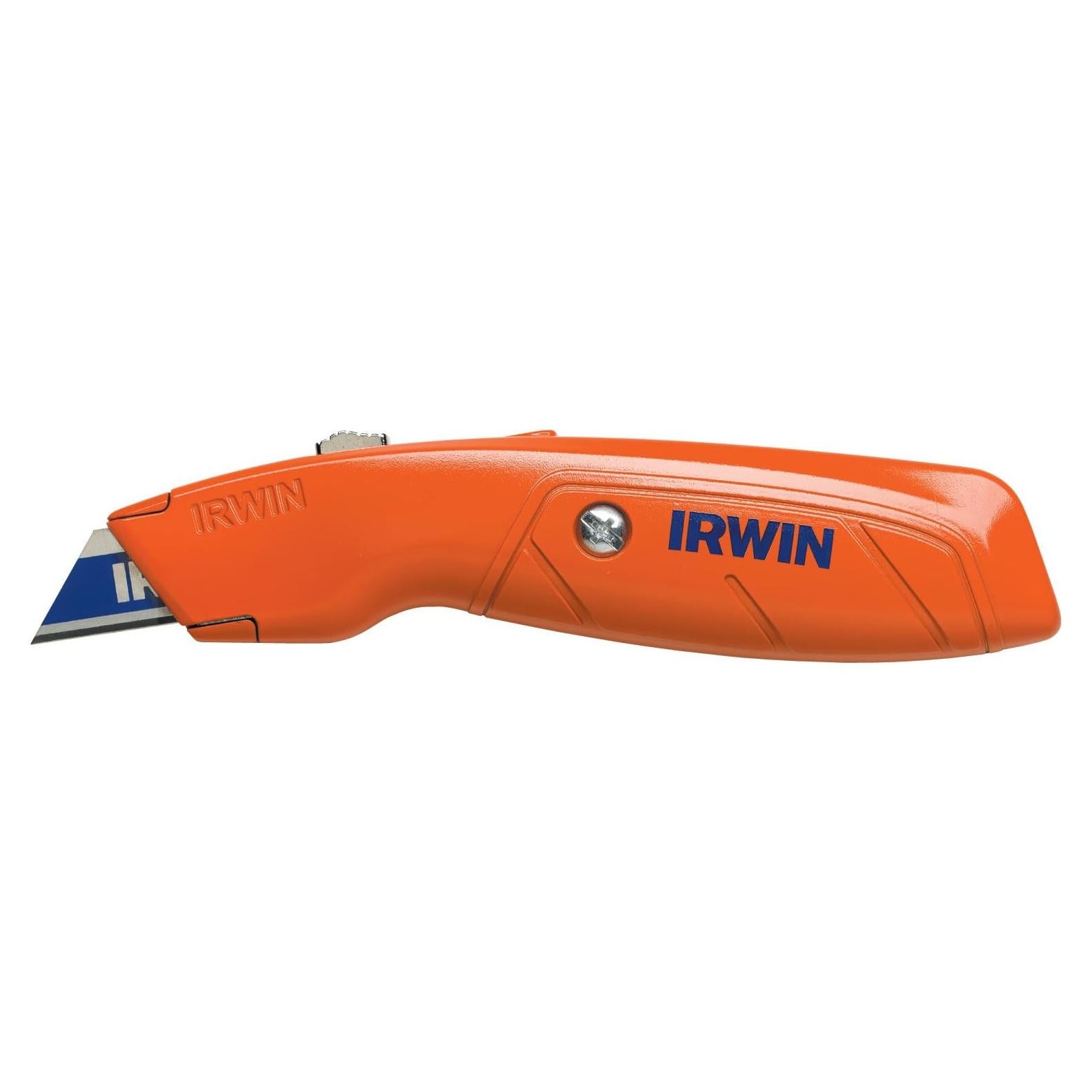 Cuchillo de Utilidad Retráctil Hi-Vis IRWIN Naranja 90g