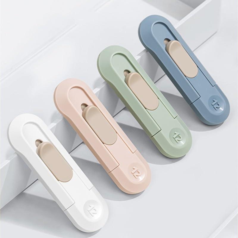 4 Cuchillos Utilitarios Retráctiles Cilava - Acero al Carbono