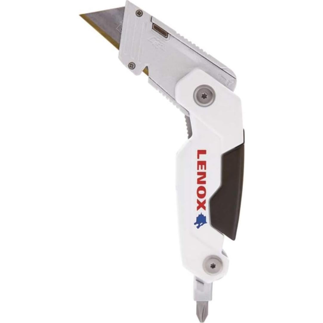 Cuchillo de Utilidad Lenox LX250 con 3 Hojas y Mango de Goma