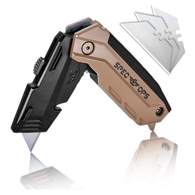 Cuchillo Utility Plegable Spec Ops con 3 Cuchillas Extra