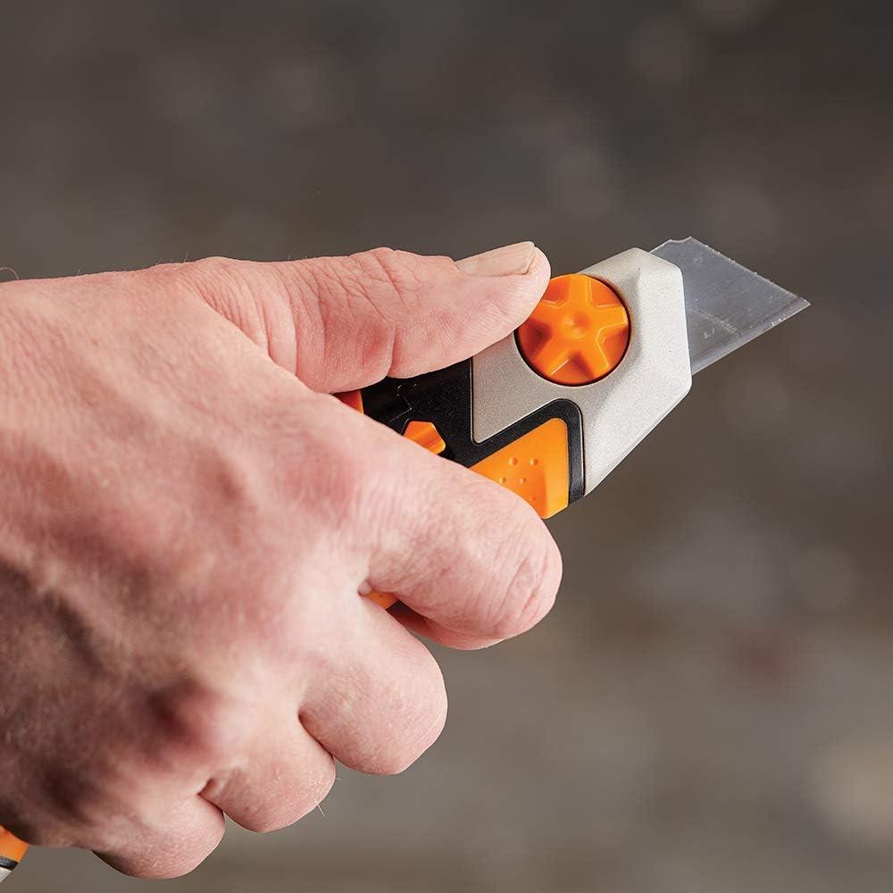 Cuchillo Utility Pro Fiskars 25 mm Naranja/Negro con Garantía