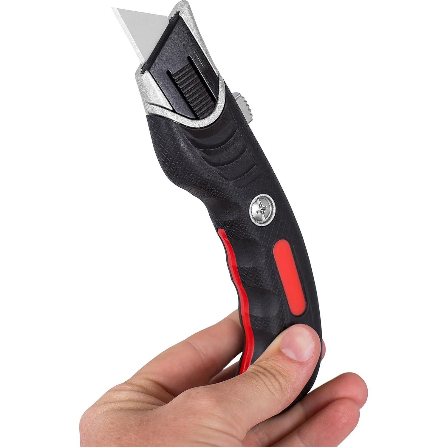 Juego de Cuchillos Utilitarios Ergonómicos Mejor de Internet - 2 Cuchillos y 3 Cuchillas Extra