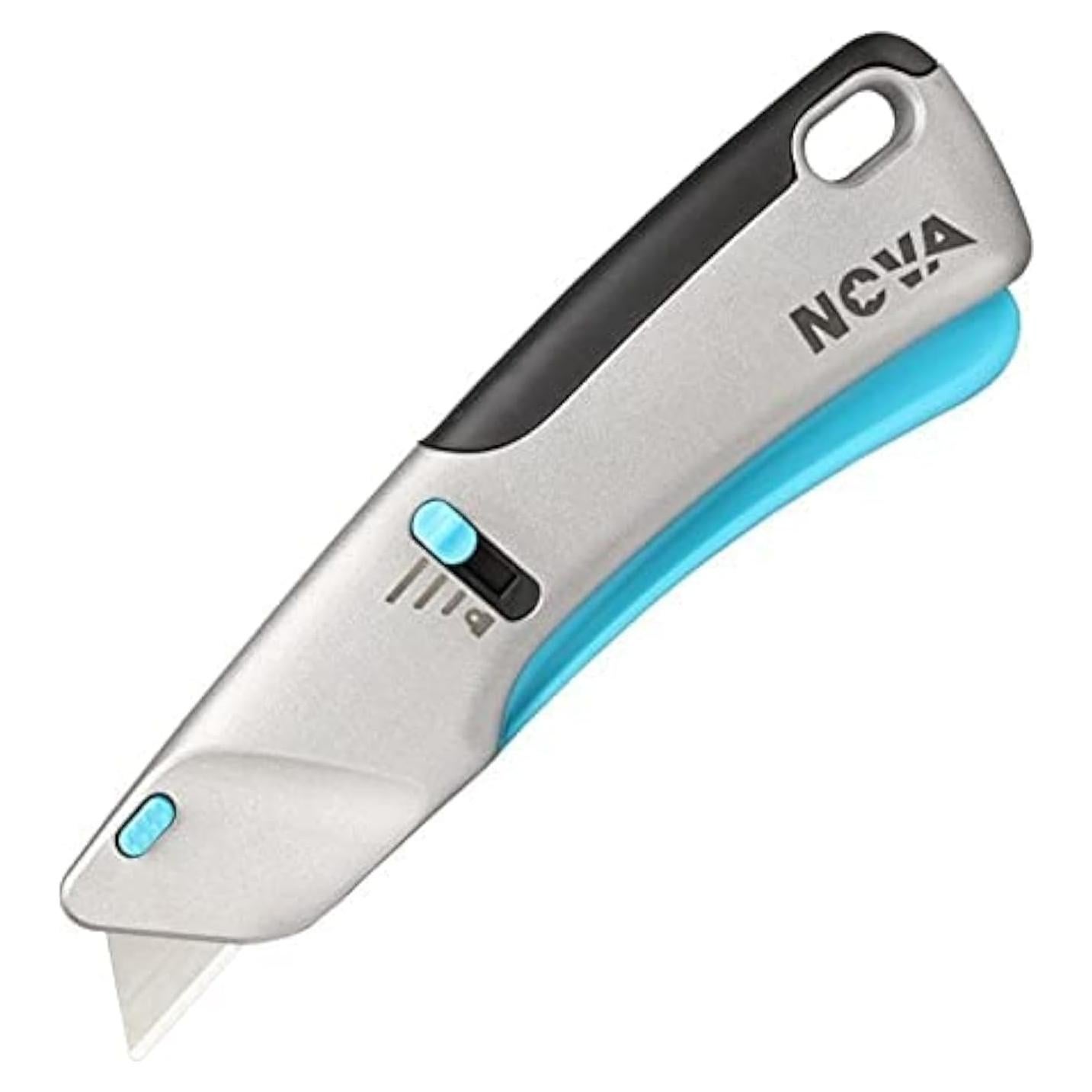 Cuchillo Utilitario Retráctil Nova de Aluminio Automático