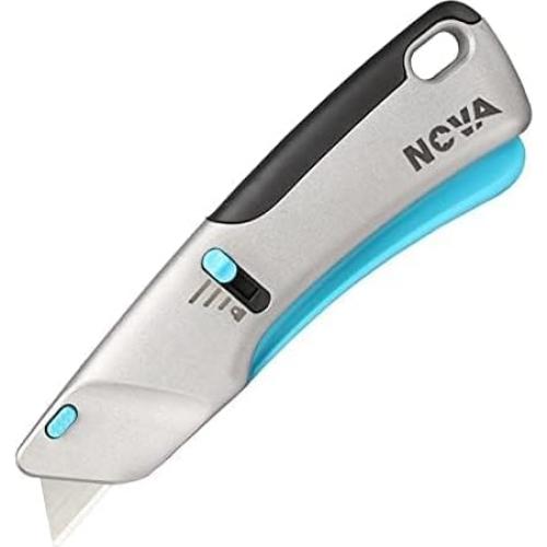 Cuchillo Utilitario Retráctil Nova de Aluminio Automático