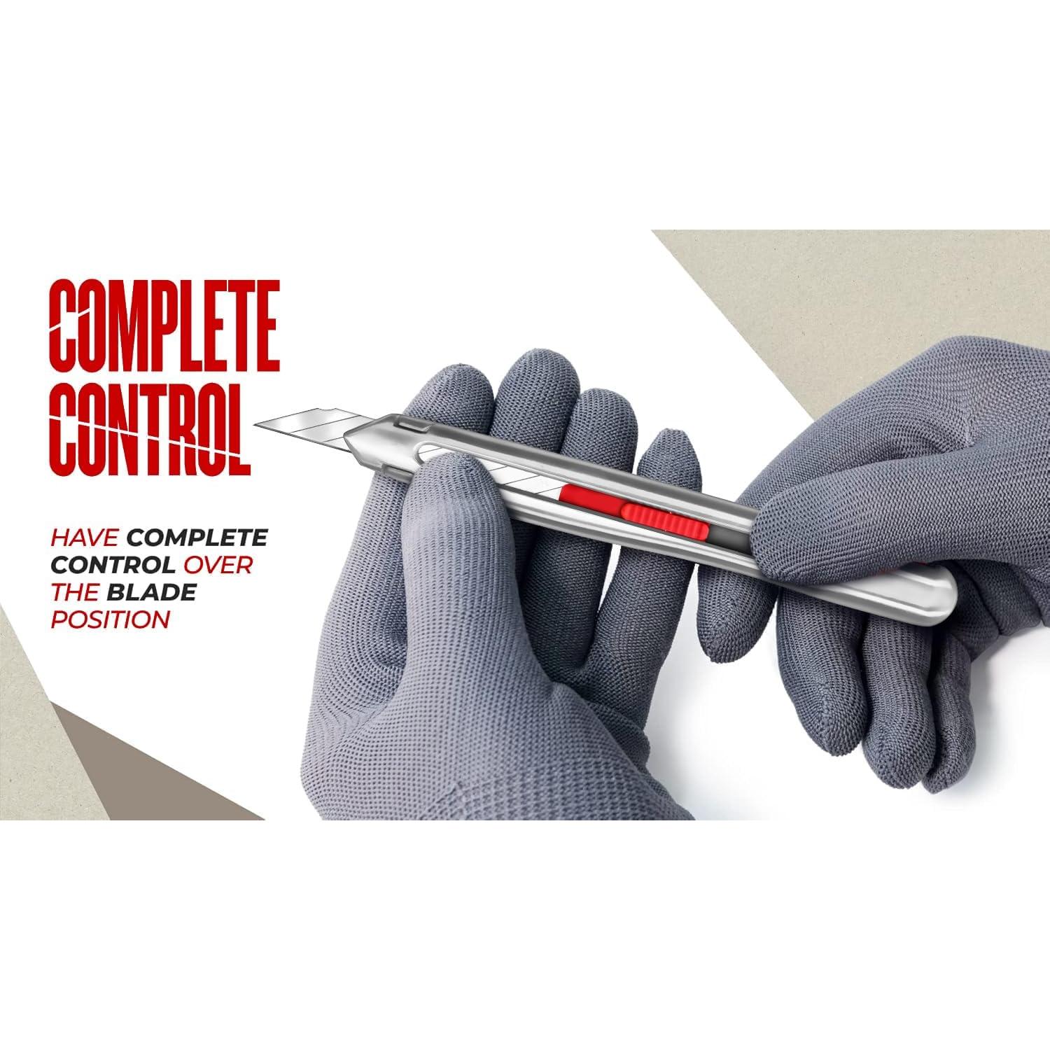 Cuchillo de Utilidad VViViD Cierre Rápido 11 Cuchillas 9mm