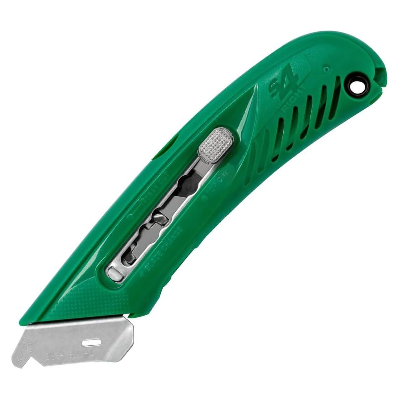 Cortador de Seguridad S4R Pacific Handy Cutter Verde Ergonómico
