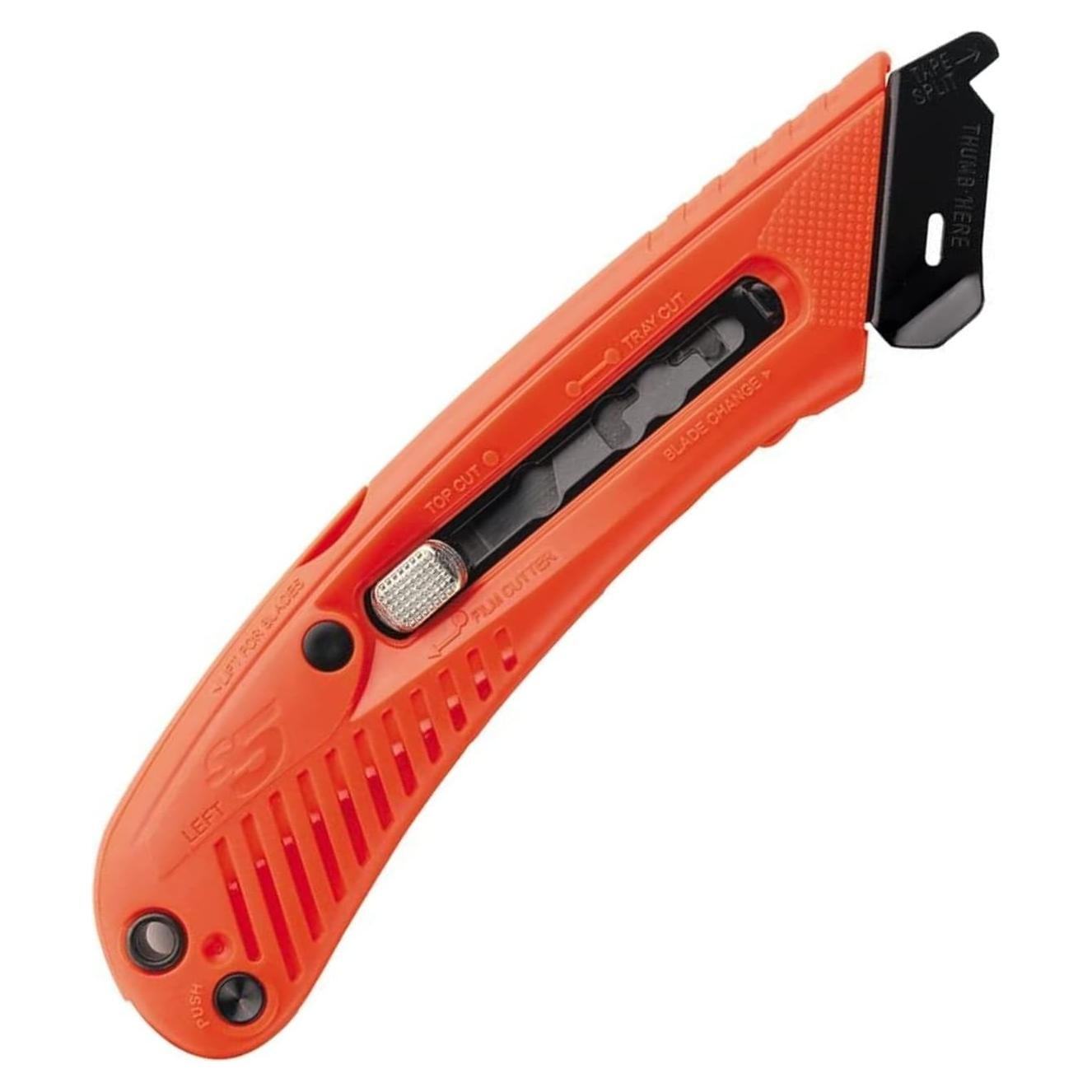 Cortador de Seguridad S5L Pacific Handy Cutter Rojo Ergonómico