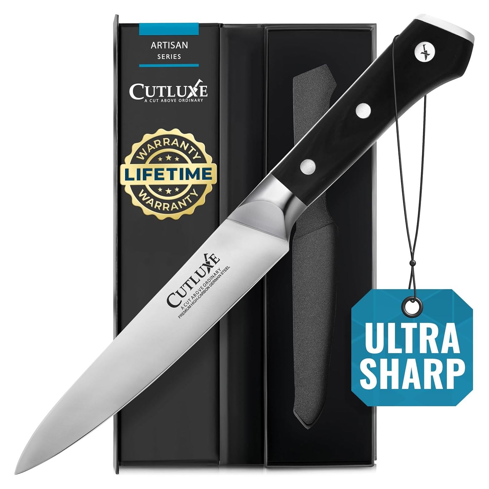 Cuchillo de Cocina Cutluxe 13.97 cm Acero Alemán Ergonómico
