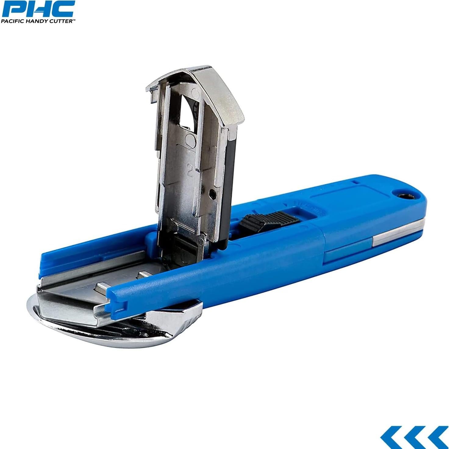 Cortador de Seguridad Pacific Handy Cutter S7 3-en-1 Azul