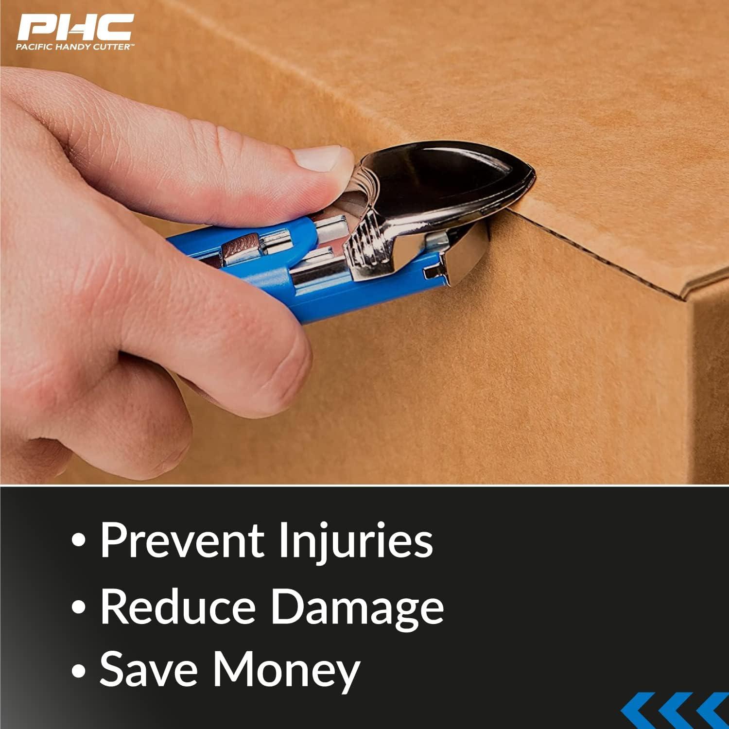 Cortador de Seguridad Pacific Handy Cutter S7 3-en-1 Azul