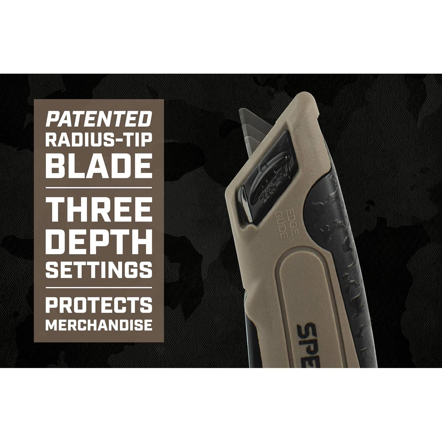 Cuchillo de Seguridad Spec Ops Retráctil con Funda y Cordón