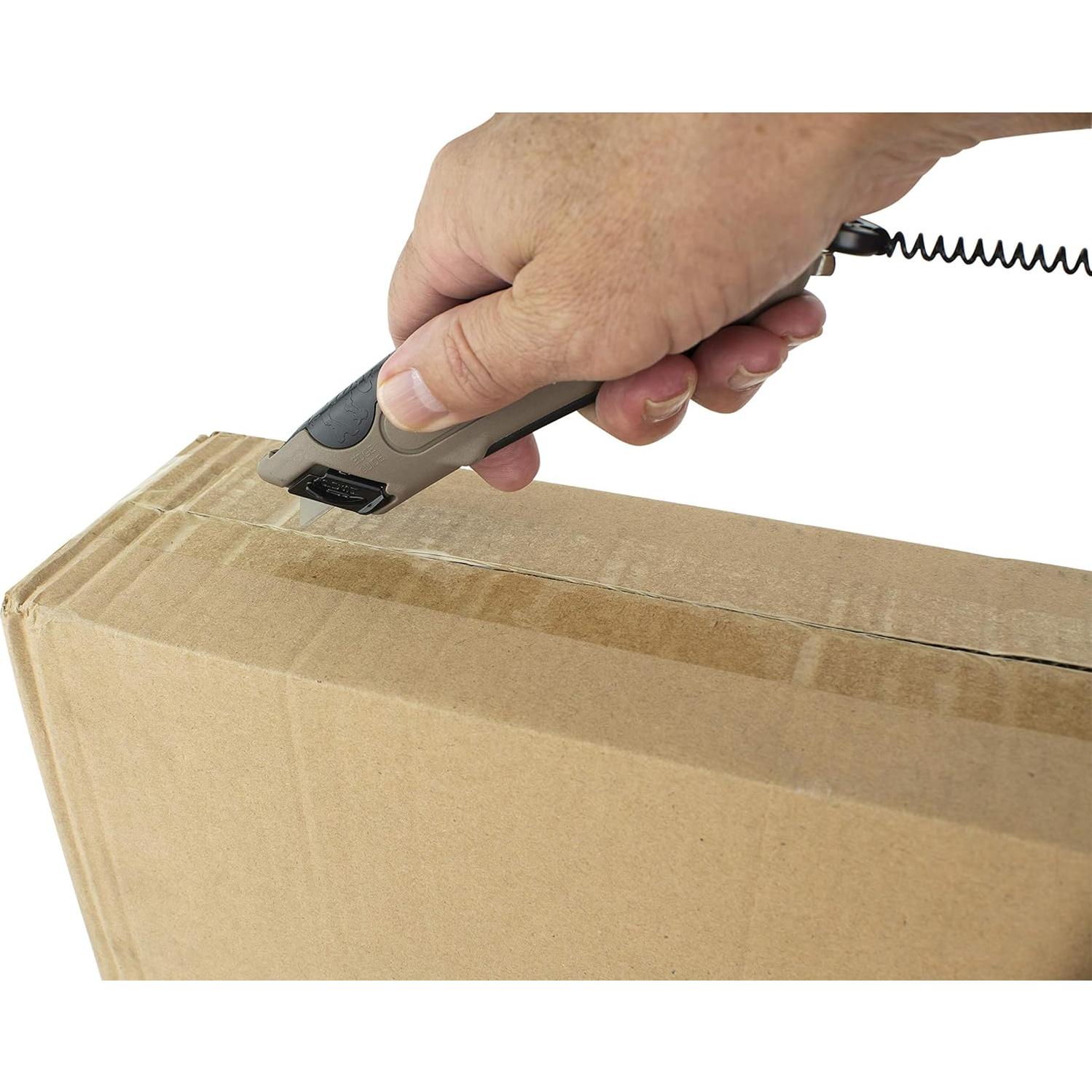 Cuchillo de Seguridad Spec Ops Retráctil con Funda y Cordón