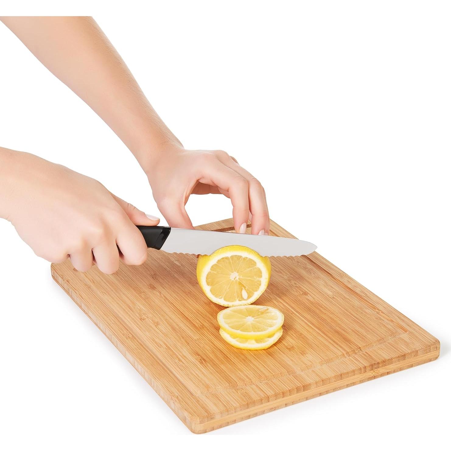 Cuchillo Utilitario Serrado OXO Good Grips 12.7 cm Acero Inoxidable