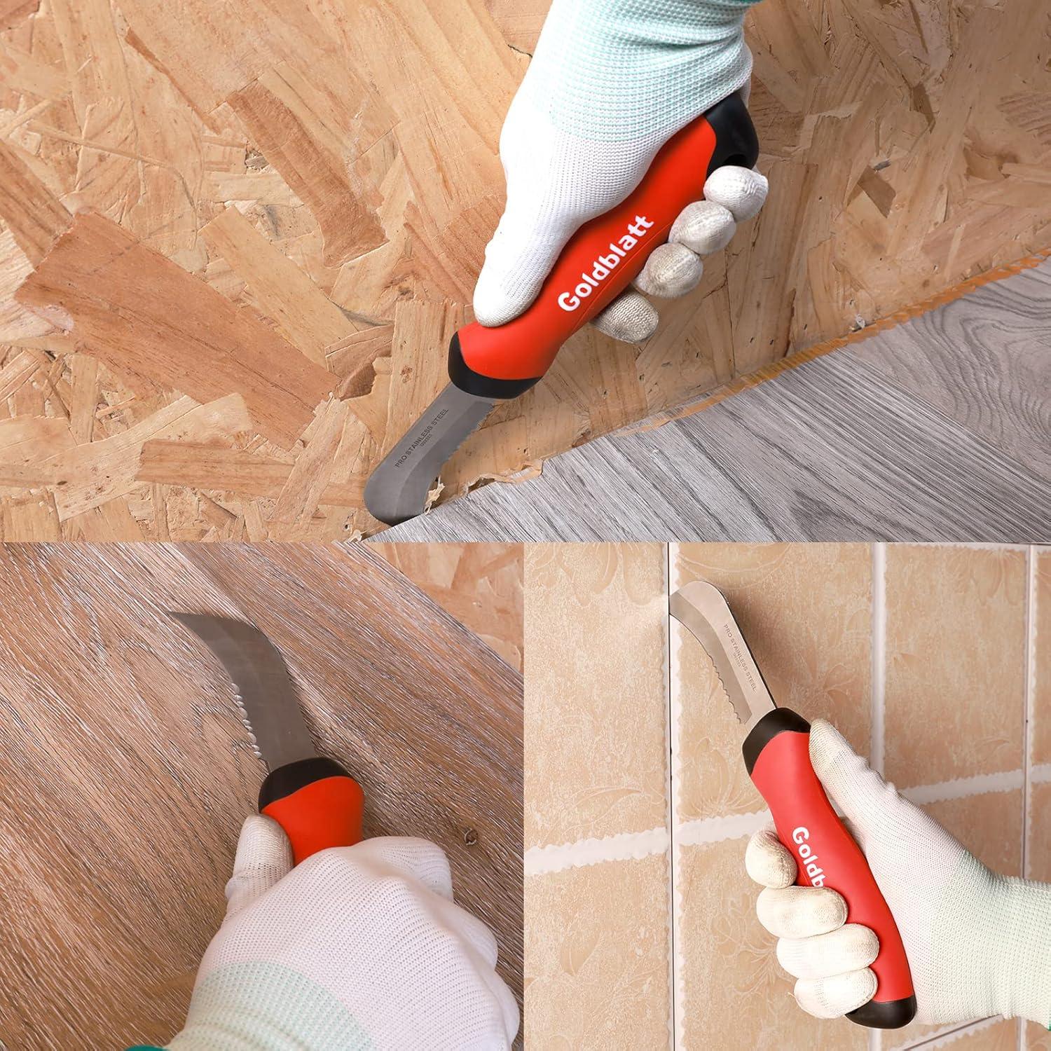 Cuchillo de Linóleo Goldblatt 22.54 cm Acero Inoxidable Antideslizante