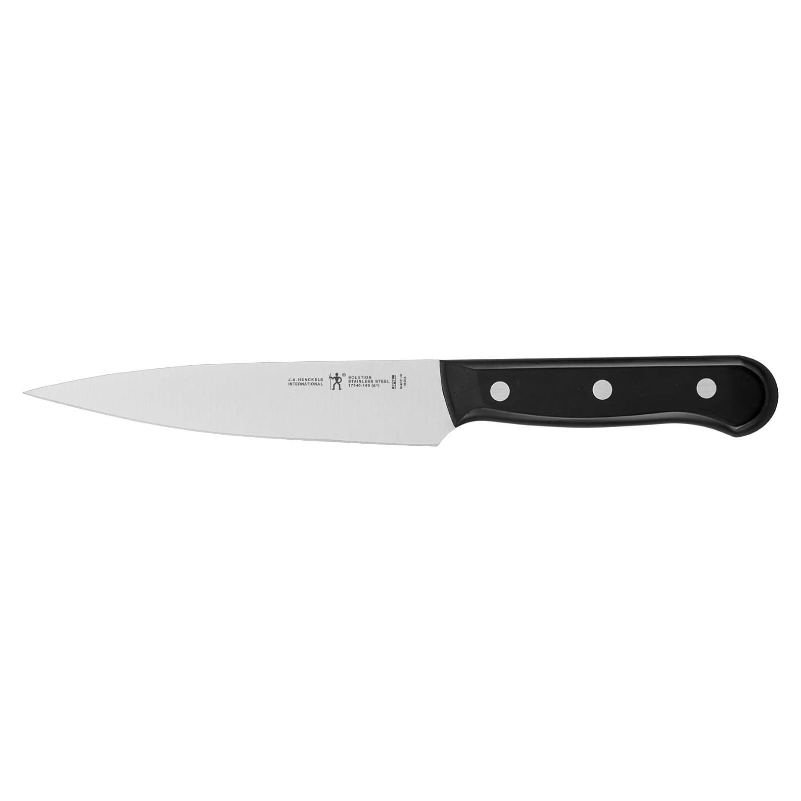 Cuchillo de Utilidad HENCKELS 15.24 cm Negro Acero Inoxidable